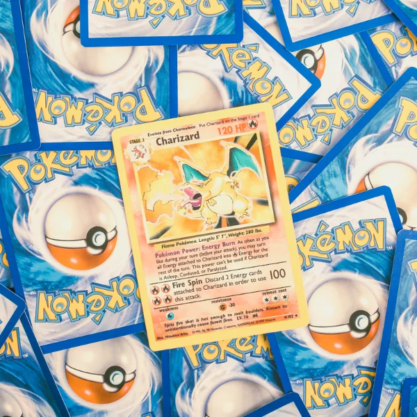 Pokémon packs with a Base Set Charizard